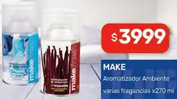 Nini Mayorista Make aromatizador ambiente varias fragancias oferta