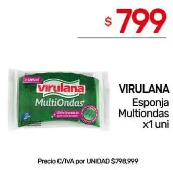 Nini Mayorista Virulana esponja multiondas oferta