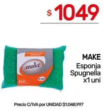 Nini Mayorista Make esponja spugnella oferta