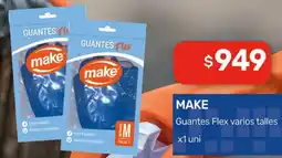 Nini Mayorista Make guantes flex varios talles oferta