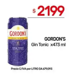 Nini Mayorista Gordon's gin tonic oferta