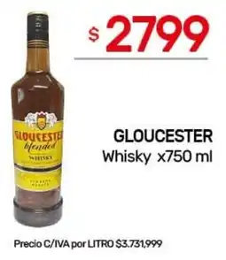 Nini Mayorista Gloucester whisky oferta