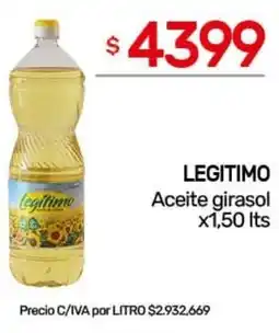Nini Mayorista Legitimo aceite girasol oferta