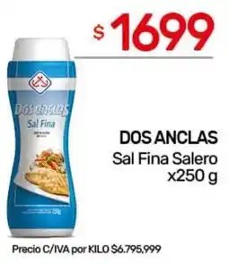 Nini Mayorista Dos anclas sal fina salero oferta