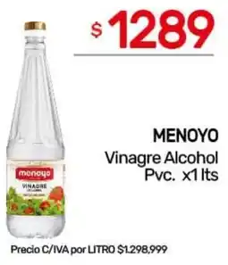 Nini Mayorista Menoyo vinagre alcohol pvc. oferta