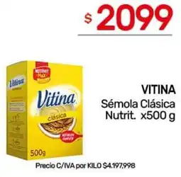 Nini Mayorista Vitina sémola clásica nutrit. oferta