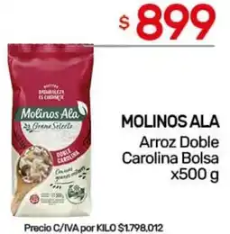 Nini Mayorista Molinos ala arroz doble carolina bolsa oferta