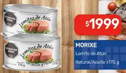 Nini Mayorista Morixe lomito de atún natural/aceite oferta