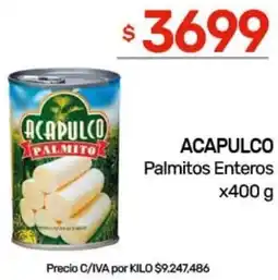 Nini Mayorista Acapulco palmitos enteros oferta