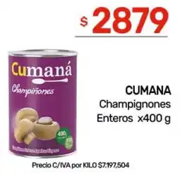 Nini Mayorista Cumana champignones enteros oferta