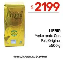 Nini Mayorista Liebig yerba mate con palo original oferta
