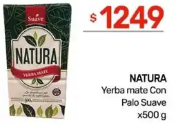 Nini Mayorista Natura yerba mate con palo suave oferta