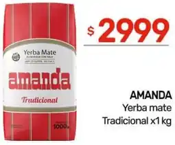 Nini Mayorista Amanda yerba mate tradicional oferta