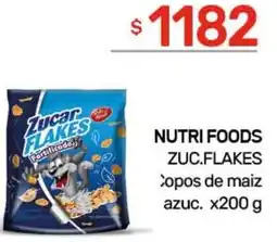 Nini Mayorista Nutri foods zuc.flakes copos de maiz azuc. oferta