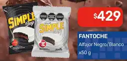 Nini Mayorista Fantoche alfajor negro/blanco oferta