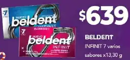 Nini Mayorista Beldent infinit 7 varios sabores oferta