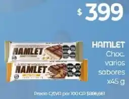 Nini Mayorista Hamlet choc. varios sabores oferta