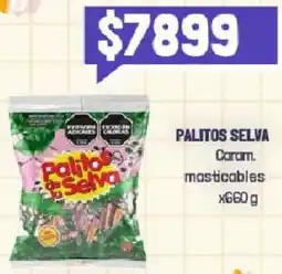 Nini Mayorista Palitos selva caram. masticables oferta