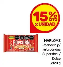 Nini Mayorista Marloms pochoclo p/ microondas super dce./ dulce oferta