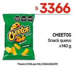 Nini Mayorista Cheetos snack queso oferta