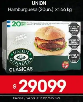 Nini Mayorista Union hamburguesa oferta