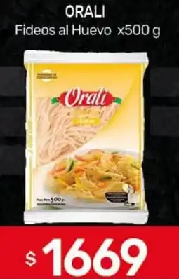 Nini Mayorista Orali fideos al huevo oferta