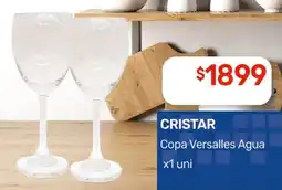 Nini Mayorista Cristar copa versalles agua oferta