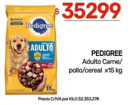 Nini Mayorista Pedigree adulto carne/ pollo/cereal oferta