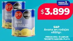 Supermayorista Vital S&P anana en rodajas oferta