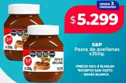 Supermayorista Vital S&P pasta de avellanas oferta