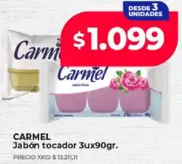 Supermayorista Vital Carmel jabón tocador oferta