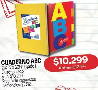 Cuaderno abc