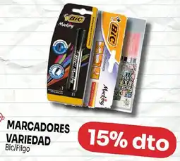 Makro Marcadores variedad bic/filgo oferta