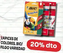 Makro Bic/ filgo lapices de colores. variedad oferta