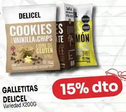Makro Delicel galletitas variedad oferta