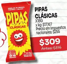 Makro Pipas clásicas oferta