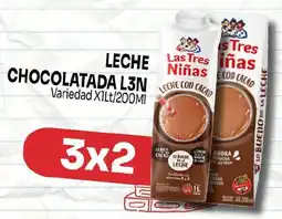 Makro Leche chocolatada l3n variedad oferta