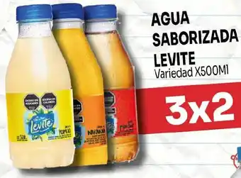 Levite agua saborizada