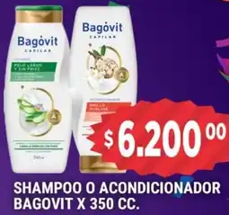 Supermercados Mayor Bagovit shampoo o acondicionador oferta