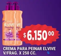 Supermercados Mayor Elvive crema para peinar v/frag. oferta