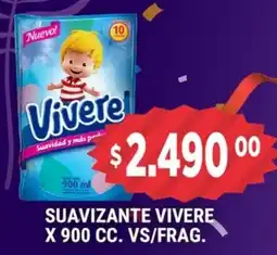 Supermercados Mayor Vivere suavizante vs/frag. oferta