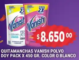 Supermercados Mayor Vanish quitamanchas polvo doy pack oferta