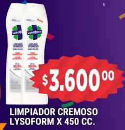Supermercados Mayor Lysoform limpiador cremoso oferta