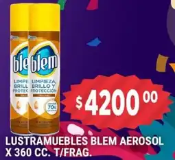 Supermercados Mayor Blem lustramuebles aerosol t/frag. oferta