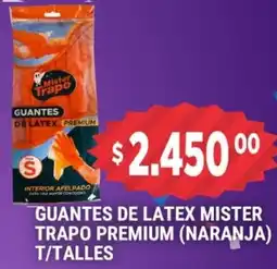 Supermercados Mayor Mister trapo guantes de latex premium oferta