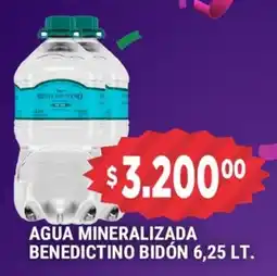 Supermercados Mayor Benedictino bidón agua mineralizada oferta