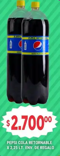 Supermercados Mayor Pepsi cola retornable env. de regalo oferta