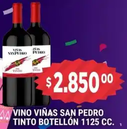 Supermercados Mayor San pedro vino viñas tinto botellón oferta