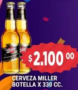 Supermercados Mayor Miller cerveza botella oferta