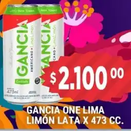 Supermercados Mayor Gancia one lima limón lata oferta